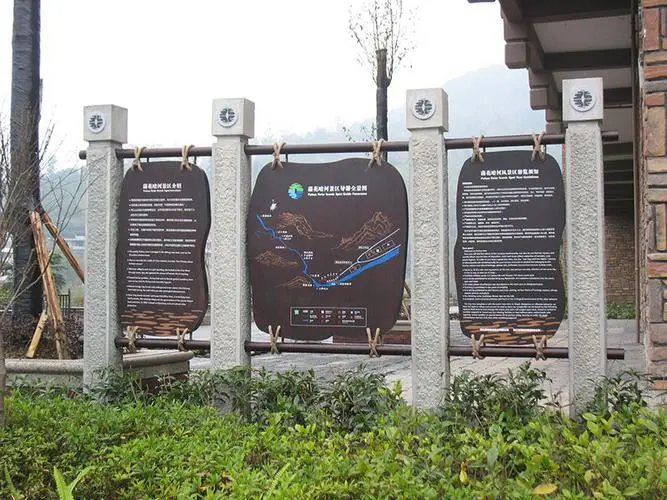  景區(qū)導(dǎo)視標(biāo)識(shí)牌設(shè)計(jì)都包含了哪些標(biāo)識(shí)牌？